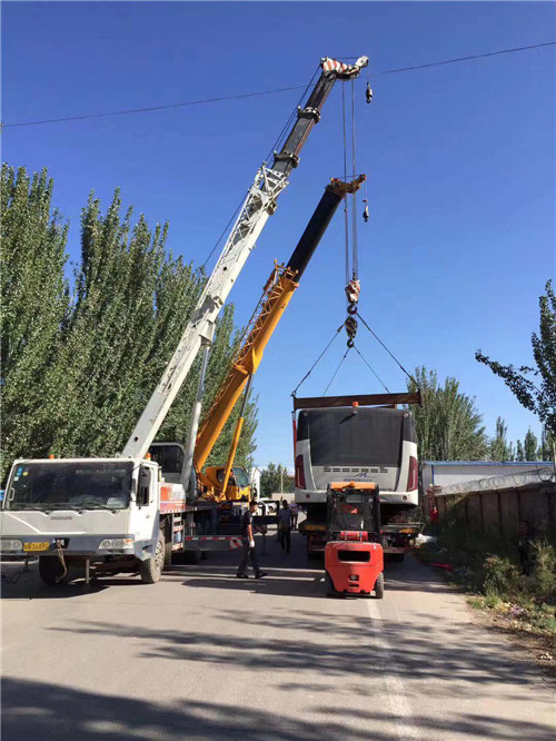 红古区港口集装箱搬运案例